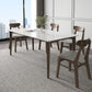 Modern 1/4/5/7 Pieces Furniture Stone Rectangle Dining Table Set in White Clearhalo 'Dining Room Sets' 'Dining Tables & Seating' 'dining_room_set' 'furn' 'furn_dining_room_set' 'Furniture' 'Kitchen & Dining Furniture' 1200x1200_f3f066f5-a903-43eb-ad43-7267e42a11b3