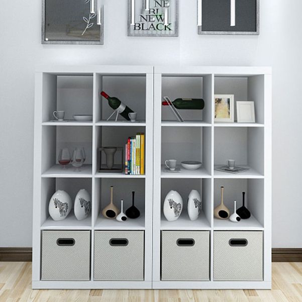 Contemporary Standard Bookshelf Engineered Wood Open Back Bookcase (Drawers not Included) Clearhalo 'Bookcases' 'furn' 'furn_bookcases' 'Furniture' 'Office Furniture' 1200x1200_f3f36e89-416a-42bc-9e3b-9de3e4bffa4e