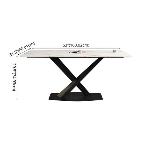 Fixed Sintered Stone Dining Room Set of with Pedestal Base Table Dining Room Furniture for Home Clearhalo 'Dining Room Sets' 'Dining Tables & Seating' 'dining_room_set' 'furn' 'furn_dining_room_set' 'Furniture' 'furniture_dining_room_set' 'Kitchen & Dining Furniture' 'kitchen&dining_furn' 'kitchen' 1200x1200_f3f39ea3-0a33-4f98-98f7-5ec2ee41dbf0