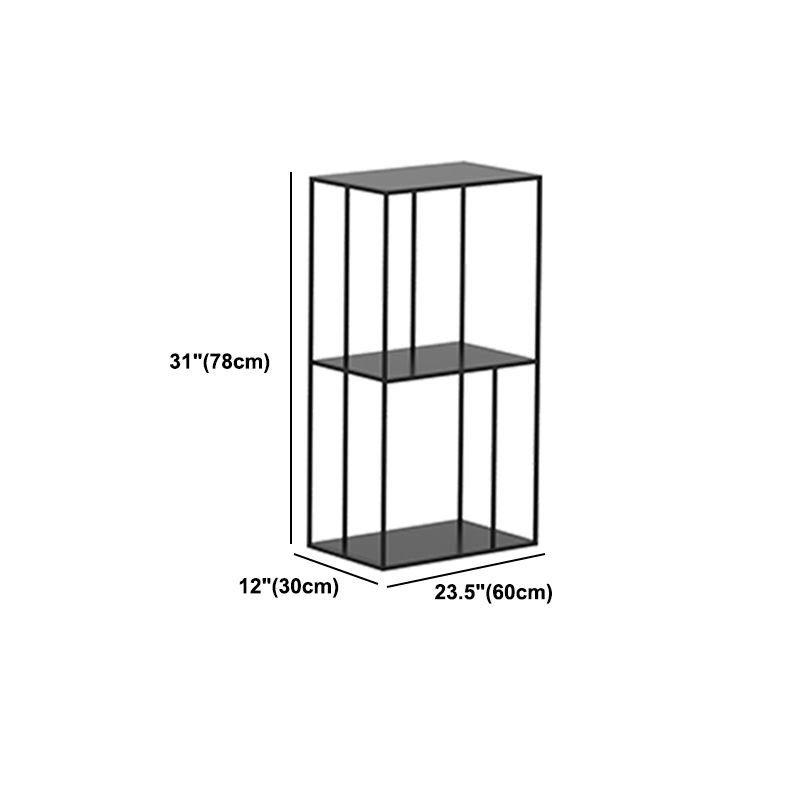 Metal Etagere Bookcase Industrial Open Back Bookshelf for Home Office Clearhalo 'Bookcases' 'furn' 'furn_bookcases' 'Furniture' 'furniture_bookcases' 'kitchen' 'kitchen_bookcases' 'Living Room Furniture' 'Office Furniture' 1200x1200_f3f74d6f-d1fb-4828-a1ea-bb33f284d86d
