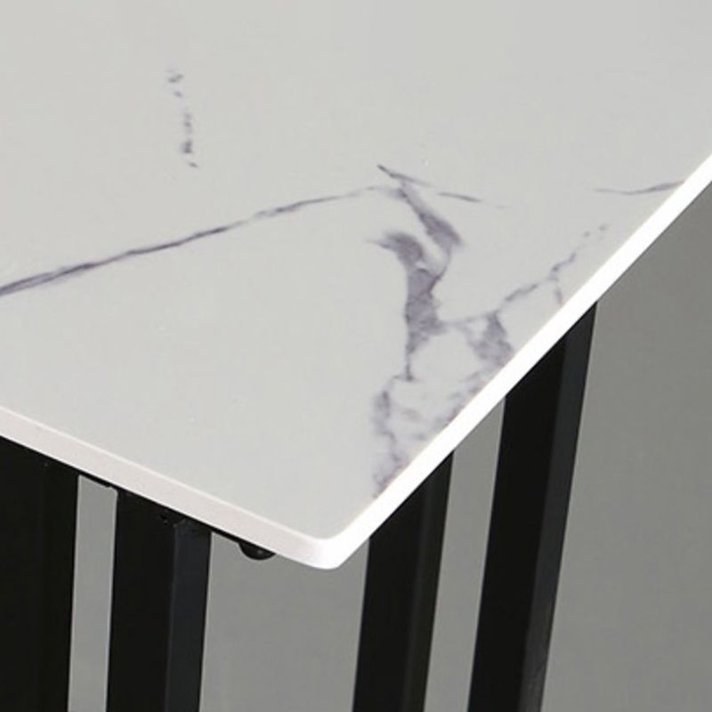 Stone Top Counter Table Metal Base 42-inch Height Nordic Bar Table Clearhalo 'Bar Furniture' 'Bar Tables' 'bar_tables' 'furn' 'furn_bar_tables' 'Furniture' 'furniture_bar_tables' 'Kitchen & Dining Furniture' 1200x1200_f3f808d6-03a6-464e-8aac-81d9e60cc80d