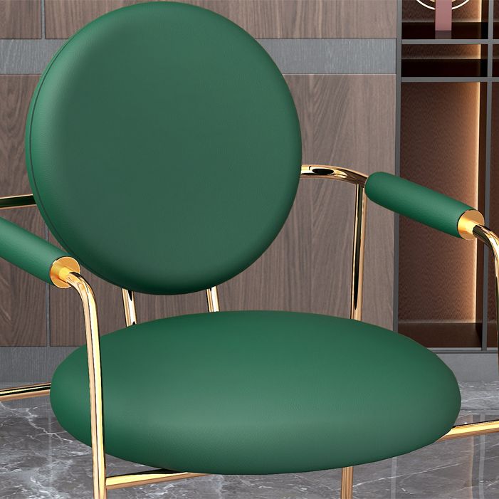 Scandinavian Style Upholstered Arm Side Chairs Open Back Dining Side Chairs (Set of 2) Clearhalo ' kitchen&dining_furn' 'Dining Chairs' 'Dining Tables & Seating' 'dining_chair' 'furn' 'furn_dining_chair' 'Furniture' 'furniture_dining_chair' 'Kitchen & Dining Furniture' 'kitchen' 1200x1200_f3f8bf64-bab9-429d-8061-f4574177d941