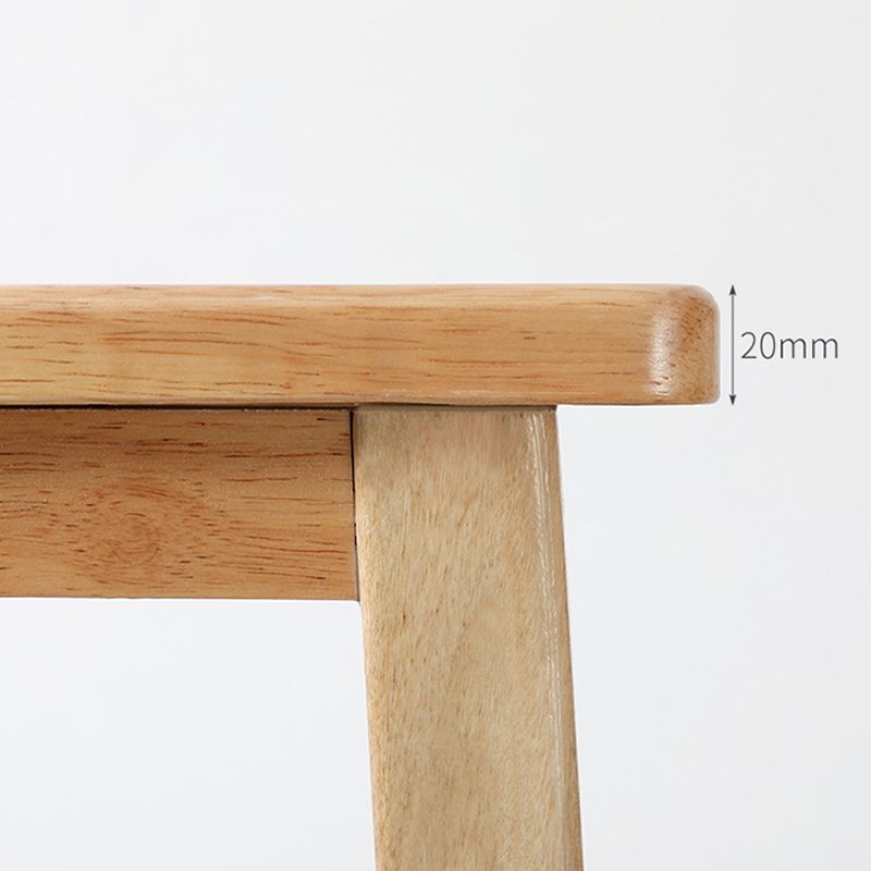 モダンなレザーバースツールラバーウッドカウンタースツールホーム用