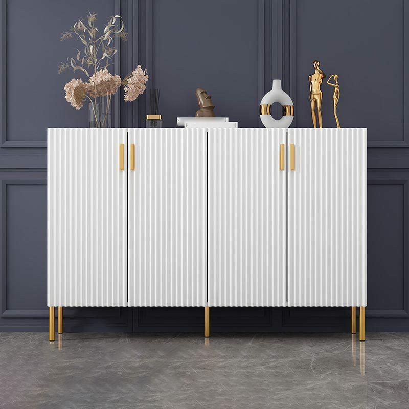 38-inch Height Kitchen Server Light Luxury Buffet Server for Living Room Clearhalo 'buffet_sideboard' 'Buffets & Sideboards' 'furn' 'furn_buffet_sideboard' 'Furniture' 'furniture_buffet_sideboard' 'Kitchen & Dining Furniture' 1200x1200_f3fc0063-f47d-4529-af78-3293b4493c56