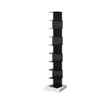 Modern Style Vertical Bookshelf Closed Back Metal Bookcase for Home Clearhalo 'Bookcases' 'furn' 'furn_bookcases' 'Furniture' 'furniture_bookcases' 'Office Furniture' 1200x1200_f3fd94c4-f147-477b-a4ec-0d0363c312f0