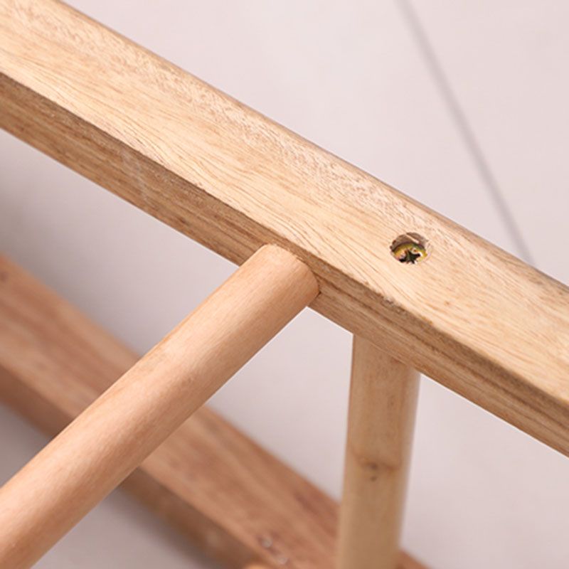 Modern Armless Backrest Counter Stool Wood Kitchen Bar Stool with Wooden Seat and Pedal Clearhalo 'Bar Furniture' 'Bar Stools' 'bar_stools' 'furn' 'furn_bar_stools' 'furniture_bar_stools' 'Kitchen & Dining Furniture' 'kitchen&dining_furn' 'kitchen' 'kitchen_furn' Furniture' 1200x1200_f3ffa12c-3a96-43bb-87ca-d1310d45766f