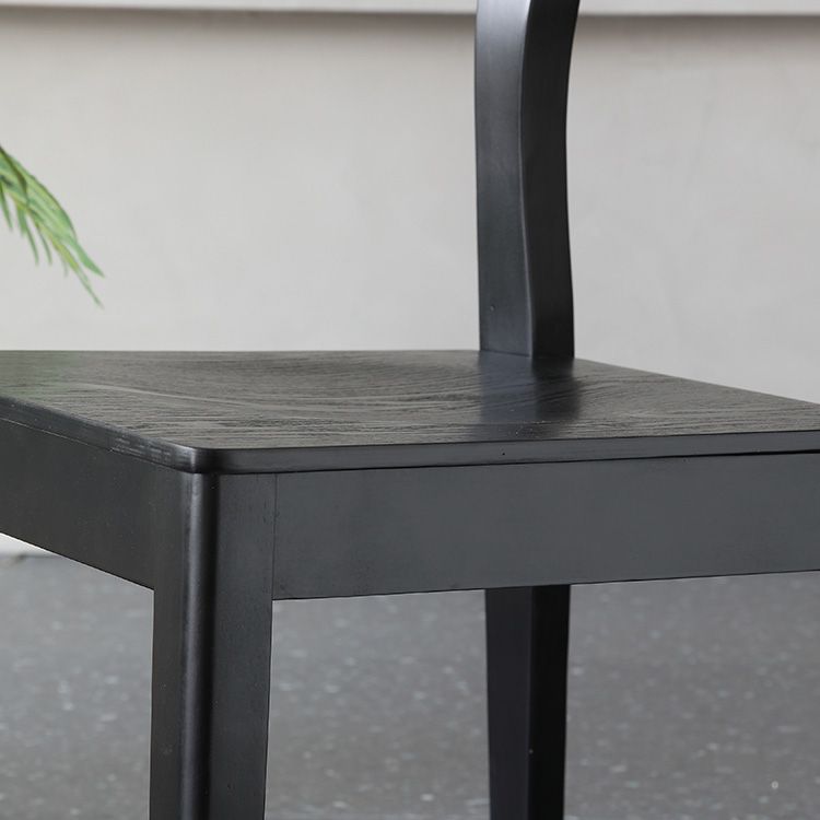 Armless Dining Chairs Modern Solid Wood Side Kitchen Chairs for Home Clearhalo 'Dining Chairs' 'Dining Tables & Seating' 'dining_chair' 'furn' 'furn_dining_chair' 'Furniture' 'furniture_dining_chair' 'Kitchen & Dining Furniture' 1200x1200_f4018a84-f7be-43f5-a7dc-b7f67ef506bf
