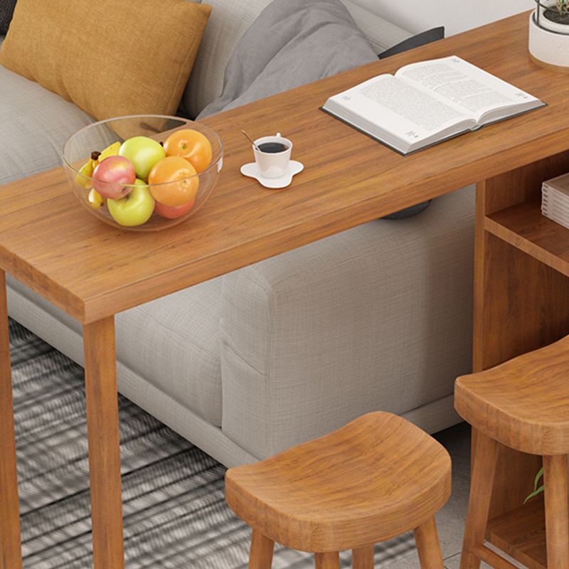 Modern Pub Height Dining Table Natural Pine Counter Height Table Clearhalo 'Bar Furniture' 'Bar Tables' 'bar_tables' 'furn' 'furn_bar_tables' 'Furniture' 'Kitchen & Dining Furniture' 1200x1200_f4032604-9447-4c65-bb2c-adc01ec27201