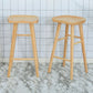 Modern Solid Wood Counter Stools Backless Contoured Seat Bar Stool for Shop Clearhalo 'Bar Furniture' 'Bar Stools' 'bar_stools' 'furn' 'furn_bar_stools' 'Furniture' 'Kitchen & Dining Furniture' 1200x1200_f40696e0-2c7a-4677-a4e7-598562748c37