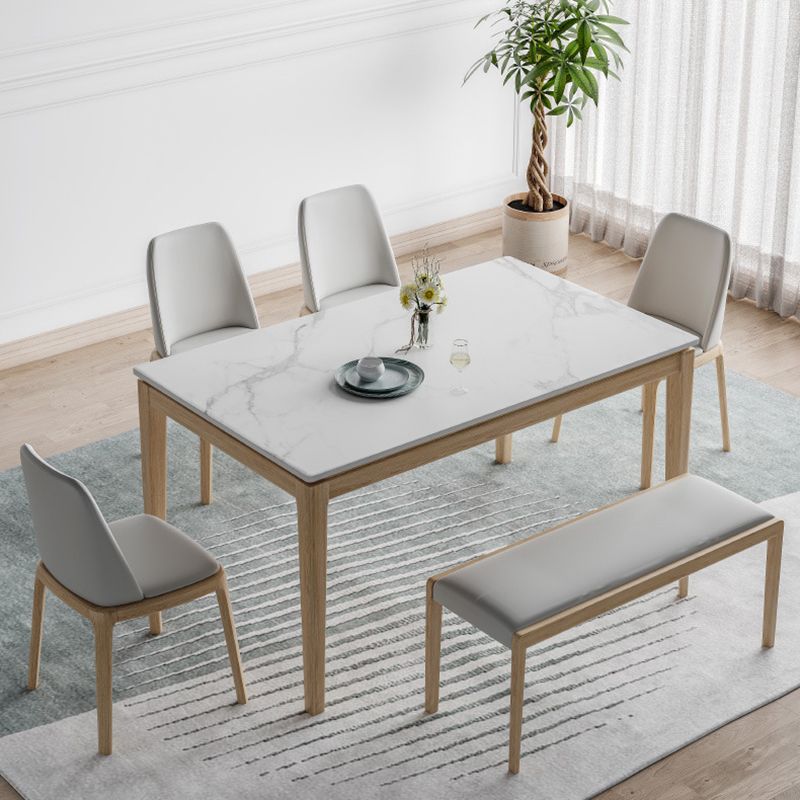 15.6-inch Width Modern Seating Bench Cushioned Solid Wood Bench Clearhalo 'Benches' 'Chairs & Seating' 'furn' 'furn_benches' 'Furniture' 'Living Room Furniture' 1200x1200_f407bd59-e9da-4797-ba73-830d0fe95062