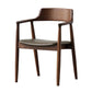 Contemporary Dining Chair 20'' Wide Open Arm Chair with 4 Wood Legs for Home Clearhalo ' kitchen&dining_furn' 'Dining Chairs' 'Dining Tables & Seating' 'dining_chair' 'furn' 'furn_dining_chair' 'Furniture' 'furniture_dining_chair' 'Kitchen & Dining Furniture' 'kitchen' 1200x1200_f40b394c-83be-41f8-b4d6-29f42e65a2d4