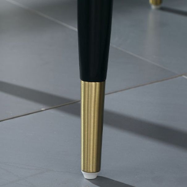 Glam Faux Marble Dining Set rond 1/3/4 stukken Dinerset voor thuisgebruik