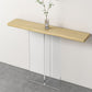 Contemporary Rectangle Sofa Console Table with Acrylic Bracket for Hall