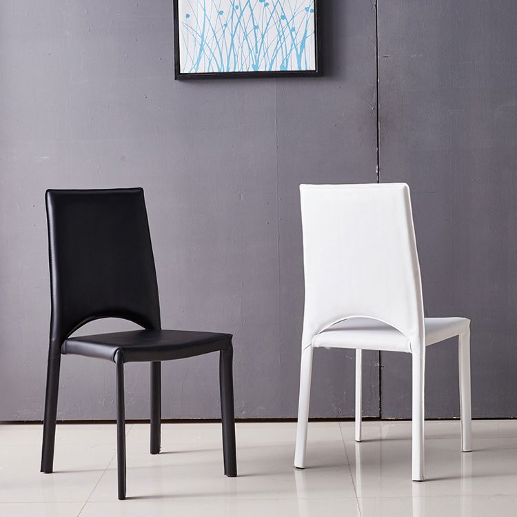 Modern Metal Dining Room Chair Open Back Dining Side Chair for Restaurant Use Clearhalo ' kitchen&dining_furn' 'Dining Chairs' 'Dining Tables & Seating' 'dining_chair' 'furn' 'furn_dining_chair' 'Furniture' 'furniture_dining_chair' 'Kitchen & Dining Furniture' 'kitchen' 1200x1200_f40dd500-bd95-43ef-9627-530da7da0f03