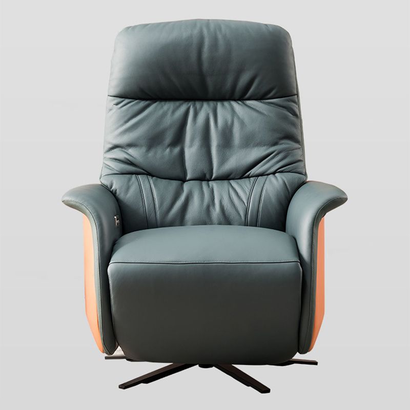 Scandinavian Swivel Base Standard Recliner Single Recliner Chair Clearhalo 'Chairs & Seating' 'furn' 'furn_recliners' 'Furniture' 'Living Room Furniture' 'Recliners' 1200x1200_f40f9185-540b-41af-9b8e-1e4ee112dfea