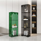 Modern Style Closed Back Book Shelf Standard Acrylic Bookcase for Study Room