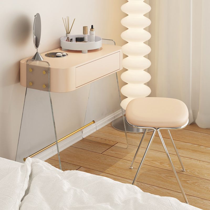 Vanité contemporaine 1 casse-tête de tiroir de rangement avec des jambes acryliques