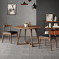 Round Dining Table Set 1/2/3/5 Pcs Solid Wood Dining Table and Chairs