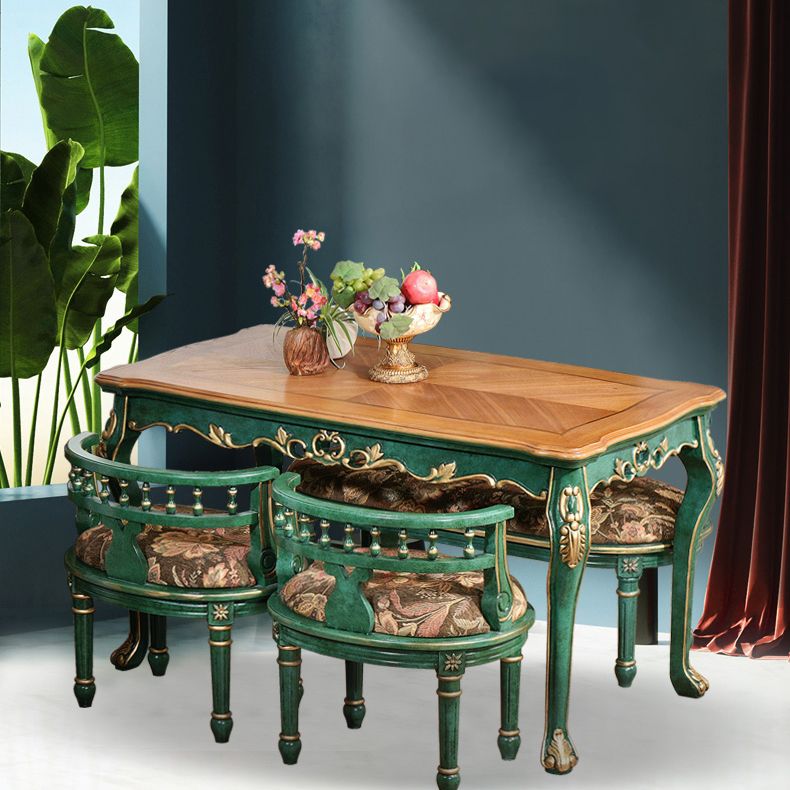 Midcentury Style Dining Site Table Solid Wood 4-foot Dining Room Furniture for Home Clearhalo ' dining_table' 'Dining Tables & Seating' 'Dining Tables' 'furn' 'furn_dining_table' 'Furniture' 'furniture_dining_table' 'Kitchen & Dining Furniture' 'kitchen&dining_furn' 'kitchen' 'kitchen_dining_table' 1200x1200_f416781a-c3b4-4e06-bf5a-11e708e52e76