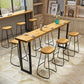 Contemporary Dining Stools Backless Bar Stools with Footrest Clearhalo 'Bar Furniture' 'Bar Stools' 'bar_stools' 'furn' 'furn_bar_stools' 'Furniture' 'Kitchen & Dining Furniture' 1200x1200_f416b679-d03b-4f1f-9e37-c4533f4df760