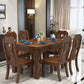 Traditional Style Rectangular Dining RoomTable Set for 6 with Parson Chairs Walnut Dining Set Clearhalo 'Dining Room Sets' 'Dining Tables & Seating' 'dining_room_set' 'furn' 'furn_dining_room_set' 'Furniture' 'furniture_dining_room_set' 'Kitchen & Dining Furniture' 'kitchen&dining_furn' 'kitchen' 1200x1200_f417345b-9e76-4fc3-85bb-3fe95fd63492