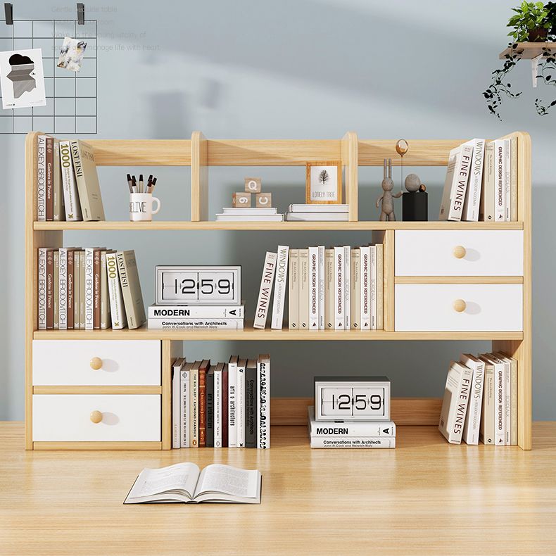 Modern Style Bookshelf Enginner Wood Bookcase for Home Office Clearhalo 'Bookcases' 'furn' 'furn_bookcases' 'Furniture' 'Office Furniture' 1200x1200_f4183c4e-dee6-4b1a-a2dd-4b36795401ba