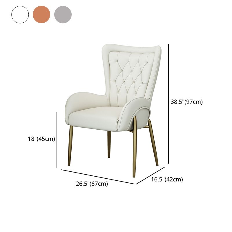 Glam 1/5 Pieces Dining Set Circular Stone Dining Table for Dining Room Clearhalo 'Dining Room Sets' 'Dining Tables & Seating' 'dining_room_set' 'furn' 'furn_dining_room_set' 'Furniture' 'furniture_dining_room_set' 'Kitchen & Dining Furniture' 1200x1200_f4192d20-702e-4930-81d7-11ea3323c1d4