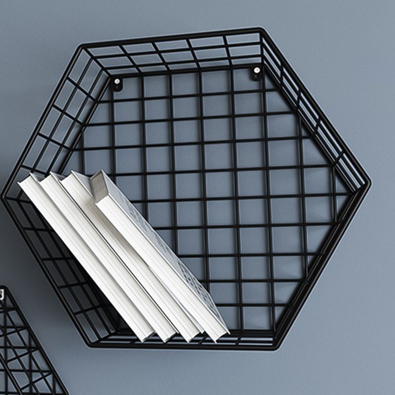 Modern Floating Bookcase Metal Closed Back Wall Mounted Bookshelf Clearhalo 'Bookcases' 'furn' 'furn_bookcases' 'Furniture' 'furniture_bookcases' 'kitchen' 'kitchen_bookcases' 'Living Room Furniture' 'Office Furniture' 1200x1200_f41e237b-0121-47c2-8575-b520c124b0fe