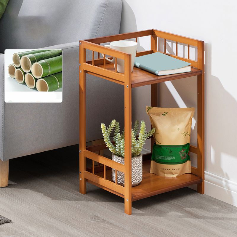 11" Wide Contemporary Corner Table Rectangular Accent Side Table with Storage Clearhalo 'Coffee & Accent Tables' 'End & Side Tables' 'end_side_tables' 'furn' 'furn_end_side_tables' 'Furniture' 'Living Room Furniture' 1200x1200_f420db9b-4db0-443a-bf62-21337f72b566