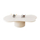 Scandinavian Free Form Coffee Table with Pedestal Base in Solid Wood Clearhalo 'Coffee & Accent Tables' 'Coffee Tables' 'coffee_tables' 'furn' 'furn_coffee_tables' 'Furniture' 'Living Room Furniture' 1200x1200_f424f24d-d7d4-49e0-8eb5-7482aaeeb527