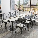 Industrial Dining Room Table White Sintered Stone Table with Black Metal Base Clearhalo ' dining_table' 'Dining Tables & Seating' 'Dining Tables' 'furn' 'furn_dining_table' 'Furniture' 'furniture_dining_table' 'Kitchen & Dining Furniture' 'kitchen&dining_furn' 'kitchen' 'kitchen_dining_table' 1200x1200_f42740fc-d6eb-4d94-ac67-177198c00886
