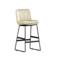 Faux Leather Bar Stools Industrial Metal Patio Bar Stool with Black Legs Clearhalo 'Bar Furniture' 'Bar Stools' 'bar_stools' 'furn' 'furn_bar_stools' 'Furniture' 'Kitchen & Dining Furniture' 1200x1200_f427f62b-610b-451b-bfb4-994e21eaef65