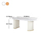 Stone Top Dining Table Contemporary Oval Dining Table with Sled Base Clearhalo 'Dining Tables & Seating' 'Dining Tables' 'dining_table' 'Furniture' 'furniture_dining_table' 'Kitchen & Dining Furniture' 'kitchen' 'kitchen_dining_table' 1200x1200_f428f573-7b3b-4bcb-bfa5-e6894e37b1ba