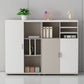Scandinavian Style Lateral Filing Cabinet Wood File Cabinet for Home Office