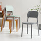 Scandinavian Plastic Kitchen Dining Side Chair Open Back Chair Clearhalo 'Dining Chairs' 'Dining Tables & Seating' 'dining_chair' 'furn' 'furn_dining_chair' 'Furniture' 'furniture_dining_chair' 'Kitchen & Dining Furniture' 1200x1200_f42af0cd-bfa1-443a-98cc-ea056d92fabb