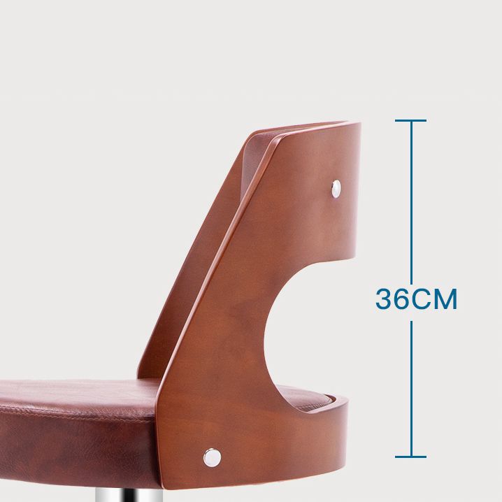 Industrial Style Liftable Bar-stool Metal Counter Bar Stool with Metal Legs for Kitchen Clearhalo 'Bar Furniture' 'Bar Stools' 'bar_stools' 'furn' 'furn_bar_stools' 'Furniture' 'Kitchen & Dining Furniture' 1200x1200_f42c607c-8c2b-4811-a53a-1e7fe08a4133