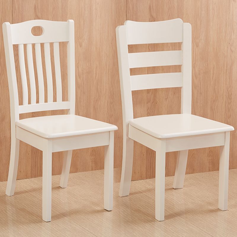 Contemporary Square Solid Wooden Chairs Armless Chairs for Dining Room Clearhalo ' kitchen&dining_furn' 'Dining Chairs' 'Dining Tables & Seating' 'dining_chair' 'furn' 'furn_dining_chair' 'Furniture' 'furniture_dining_chair' 'Kitchen & Dining Furniture' 'kitchen' 1200x1200_f4304e55-cf8f-41d8-aa7c-f7abdc39e666