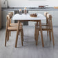 Simple Sintered Stone Dining Table 4 Legs Wood Base Rectangle Table for Home Clearhalo ' dining_table' 'Dining Tables & Seating' 'Dining Tables' 'furn' 'furn_dining_table' 'Furniture' 'furniture_dining_table' 'Kitchen & Dining Furniture' 'kitchen&dining_furn' 'kitchen' 'kitchen_dining_table' 1200x1200_f4333178-3f02-4825-af55-eae524b603e6