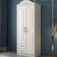 French Country Wardrobe Armoire White Wooden Wardrobe Cabinet Clearhalo 'Armoires & Wardrobes' 'armoires_wardrobes' 'Bedroom Furniture' 'furn' 'furn_armoires_wardrobes' 'Furniture' 1200x1200_f4356eb0-652f-486e-94f7-0fa54a78946a