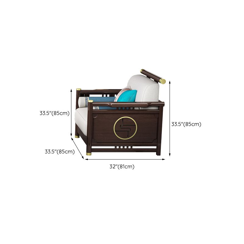 33 "h divano contemporaneo divano in tessuto sezionale con cuscini bostol