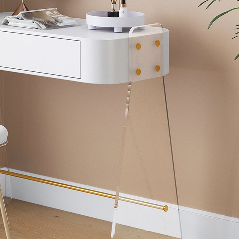 Ensemble de vanité contemporaine avec 1 tiroir de rangement Vanité de maquillage en bois