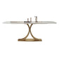 Stone Dining Site Table Traditional Luxury Rectangle Dining Table with Pedestal Base Clearhalo ' dining_table' 'Dining Tables & Seating' 'Dining Tables' 'furn' 'furn_dining_table' 'Furniture' 'furniture_dining_table' 'Kitchen & Dining Furniture' 'kitchen&dining_furn' 'kitchen' 'kitchen_dining_table' 1200x1200_f43fbc00-0dcb-43ba-a5ed-9d4d630d58a8