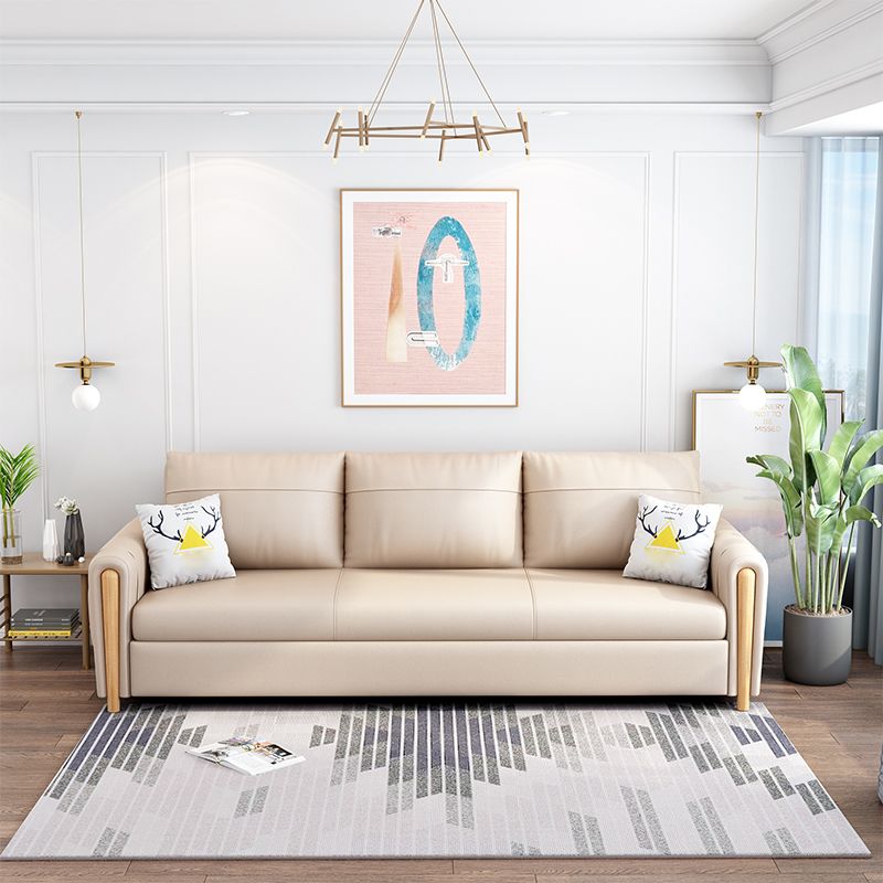 59.06 "W √ó 32.68" d √ó 38,58 "H Sleeper du bras carré avec stockage et pliable