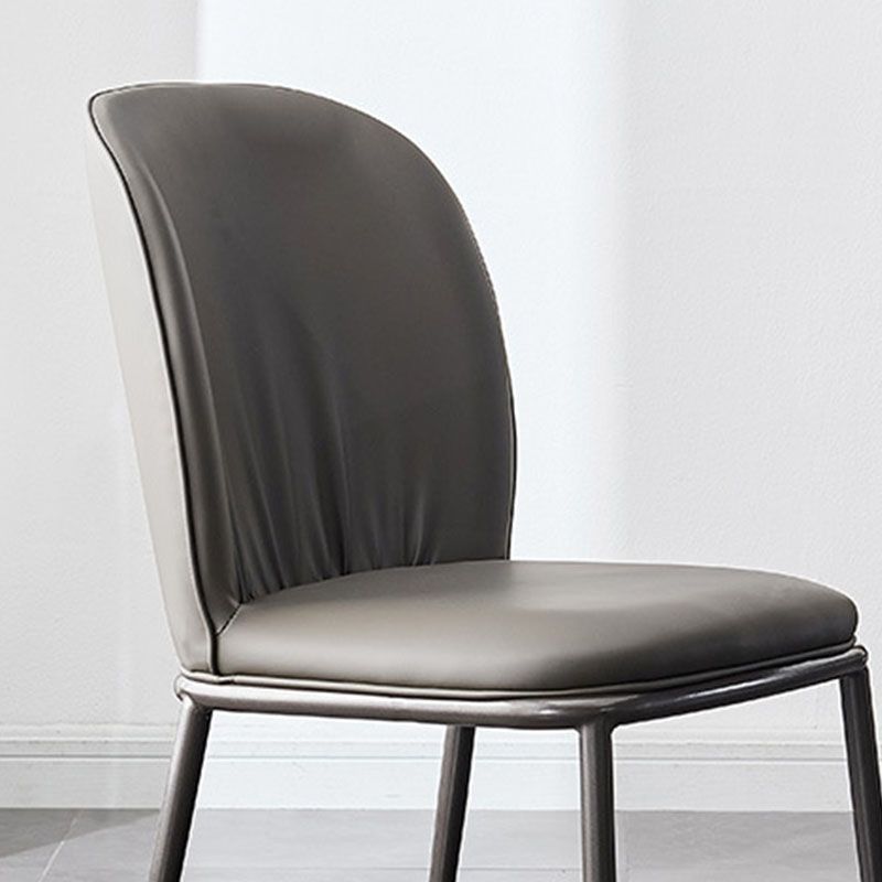 Industriële stijl stoel eetstoelen zonder melaten met metalen benen voor thuis