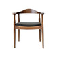 Modern Wood Arm Chair Open Back Dining Side Chair for Dining Room 22.8"x19.6"x30" Clearhalo 'Dining Chairs' 'Dining Tables & Seating' 'dining_chair' 'furn' 'furn_dining_chair' 'Furniture' 'furniture_dining_chair' 'Kitchen & Dining Furniture' 1200x1200_f4444f88-a330-47c2-9985-3aed9f8a3680