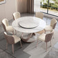 Nordic Glam Dining Round Table Dining Sintered Stone Table for Restaurant Clearhalo 'Dining Tables & Seating' 'Dining Tables' 'dining_table' 'furn' 'furn_dining_table' 'Furniture' 'furniture_dining_table' 'Kitchen & Dining Furniture' 'kitchen' 'kitchen_dining_table' 1200x1200_f444b8af-4102-464e-8d7d-5c97ef99a350