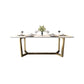 Nordic Glam 1/4/5/6/7 Pieces Dining Sintered Stone Dining Table Set with Metal Legs Clearhalo 'Dining Room Sets' 'Dining Tables & Seating' 'dining_room_set' 'furn' 'furn_dining_room_set' 'Furniture' 'furniture_dining_room_set' 'Kitchen & Dining Furniture' 'kitchen&dining_furn' 'kitchen' 1200x1200_f445b932-8883-4817-954d-3abb63b79bcb