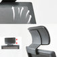 Modern Fixed Arms Chair with Wheels Mid-back Task Chair Mesh Desk Chair Clearhalo 'furn' 'furn_office_chair' 'Furniture' 'Office Chairs' 'Office Furniture' 'office_chair' 1200x1200_f448f47b-1648-4867-b745-bdb7127c4f44