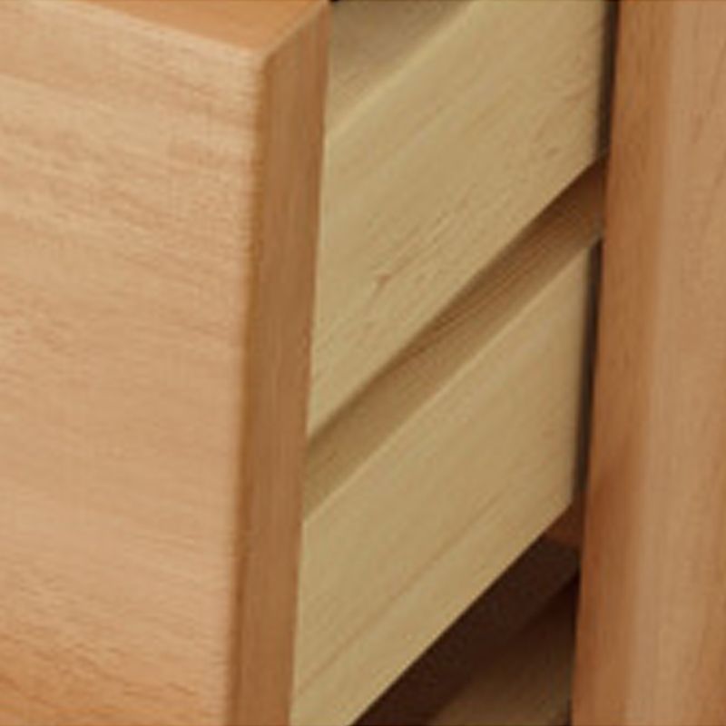 Modern TV Media Stand 15" W Rubberwood TV Stand Console with Drawers Clearhalo 'furn' 'furn_tv_stands_entertainment_centers' 'Furniture' 'Living Room Furniture' 'TV Stands & Entertainment Centers' 'TV Stands & Media Storage Furniture' 'tv_stands_entertainment_centers' 1200x1200_f44bad8f-3cc2-4f20-a2a8-d061725067a6