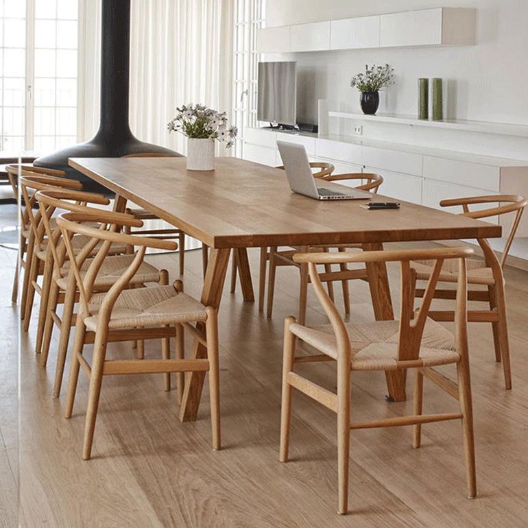 Solid Wood Top Dining Table Traditional Luxury Rectangle Table with 4 Wood Legs Clearhalo 'Dining Tables & Seating' 'Dining Tables' 'dining_table' 'furn' 'furn_dining_table' 'Furniture' 'furniture_dining_table' 'Kitchen & Dining Furniture' 'kitchen' 'kitchen_dining_table' 1200x1200_f44bb7df-7a28-4c9b-8c48-7fe592f8893a